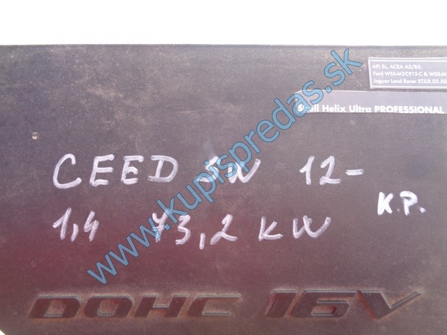 horný kryt na motor na kiu ceed 2 1,4, 29240-2B040